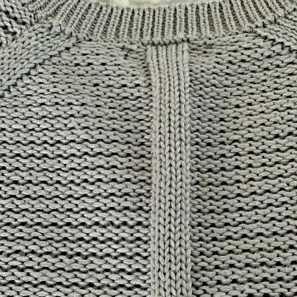 Banana Republic eyelet sweater in XL in pale blue - Picture 3 of 5